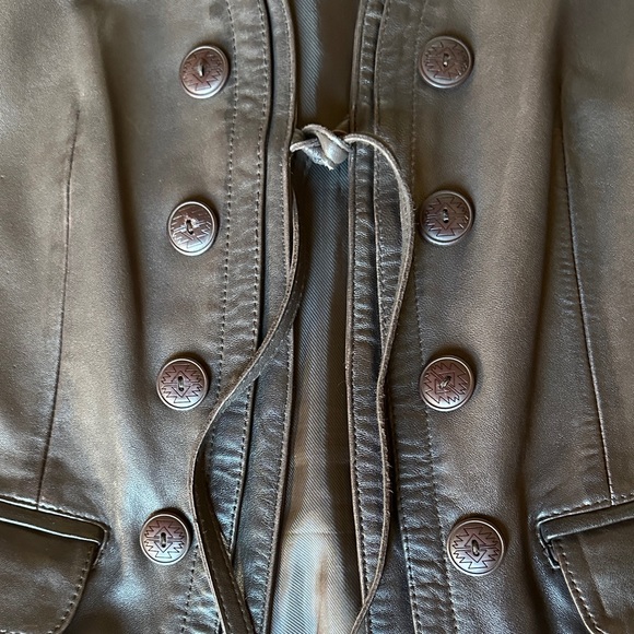 Sundance Dark Brown Leather Vest - Picture 10 of 10